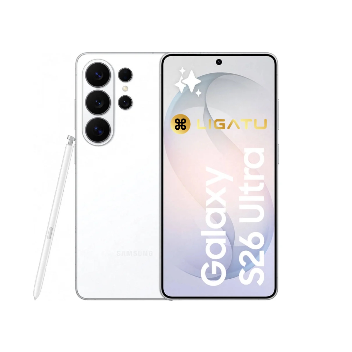 Smartphone Samsung Galaxy S26 Ultra 6 9 16GB 1T White Ligatu smartphone-samsung-galaxy-s26-ultra-6-9-16gb-1t-white-ligatu